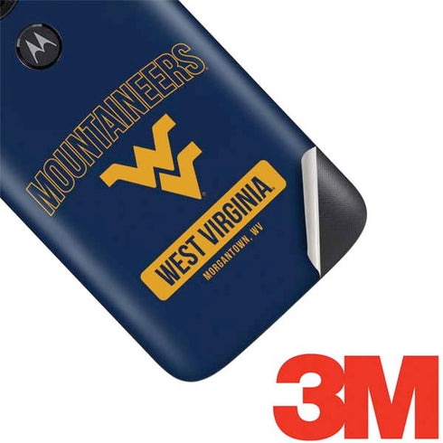 West Virginia University Mountaineers Logo Moto E5 Play Skin